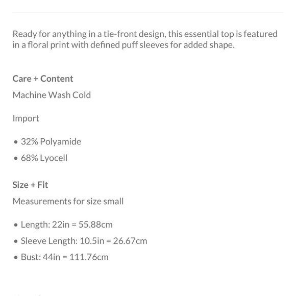 Free people jilly tie front top - Picture 4 of 4